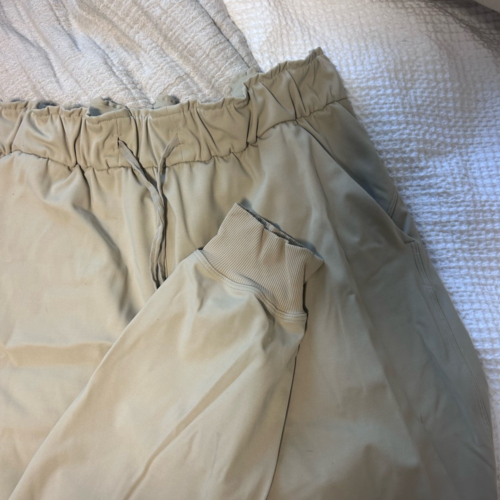 Lululemon Athletica Tan Track Pants